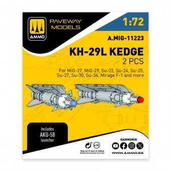 AMMO A.MIG-11223 KH-29L Kedge (2 pcs) 1:72