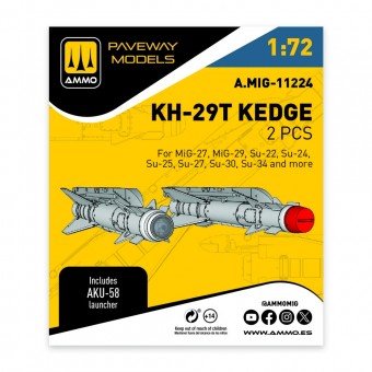 AMMO A.MIG-11224 KH-29T Kedge (2 pcs) 1:72