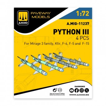 AMMO A.MIG-11237 Python III (4 pcs) 1:72