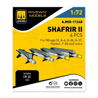 AMMO A.MIG-11248 Shafrir II (4 pcs) 1:72
