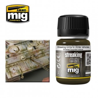 AMMO A.MIG-1205 STREAKING Grime for Winter Vehicles