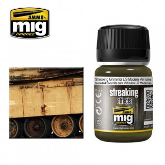 AMMO A.MIG-1207 STREAKING Grime for US Modern Vehicles