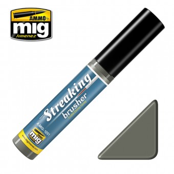 AMMO A.MIG-1251 STREAKINGBRUSHER Cold Dirty Grey