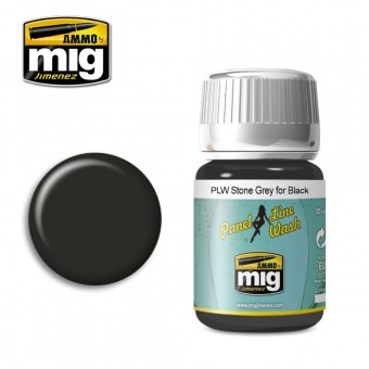 AMMO A.MIG-1615 PLW Stone Grey for Black