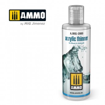 AMMO A.MIG-2000 Acrylic Thinner (60mL)