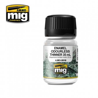 AMMO A.MIG-2018 Enamel Odourless Thinner (35mL)