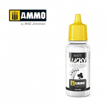 AMMO A.MIG-2055 LUCKY VARNISH Matt (17mL)