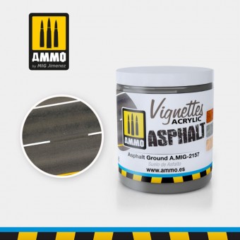 AMMO A.MIG-2157 VIGNETTES Asphalt Ground