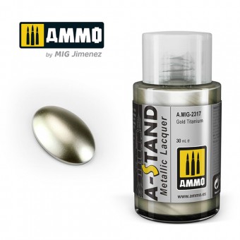AMMO A.MIG-2317 A-STAND Gold Titanium
