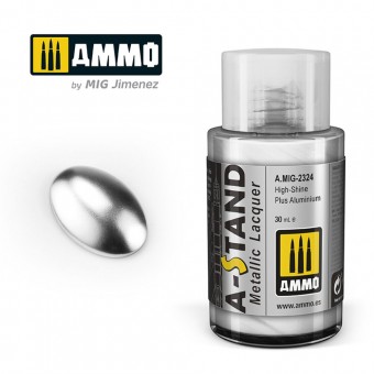 AMMO A.MIG-2324 A-STAND High-Shine Plus Aluminium