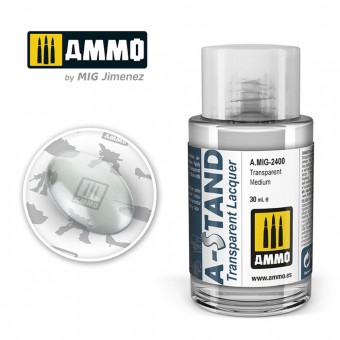 AMMO A.MIG-2400 A-STAND Transparent Medium