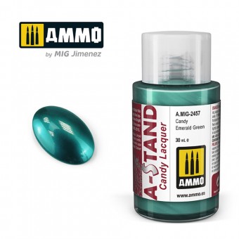 AMMO A.MIG-2457 A-STAND Candy Emerald Green