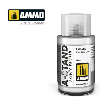 AMMO A.MIG-2503 A-STAND Aqua Gloss Clear