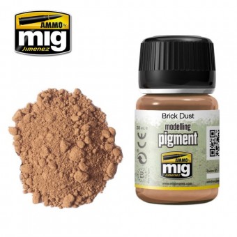 AMMO A.MIG-3015 PIGMENT Brick Dust