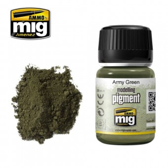 AMMO A.MIG-3019 PIGMENT Army Green