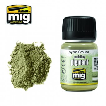 AMMO A.MIG-3025 PIGMENT Syrian Ground