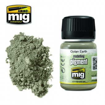 AMMO A.MIG-3026 PIGMENT Golan Earth