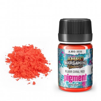 AMMO A.MIG-3035 Pigment Fluor Coral Red