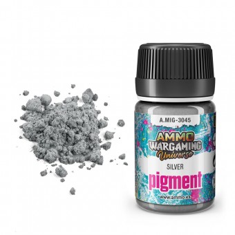 AMMO A.MIG-3045 Pigment Silver
