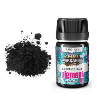 AMMO A.MIG-3052 Pigment Carbonized Black