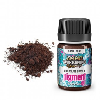 AMMO A.MIG-3060 Pigment Chocolate Brown