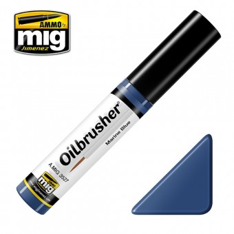 AMMO A.MIG-3527 OILBRUSHER Marine Blue