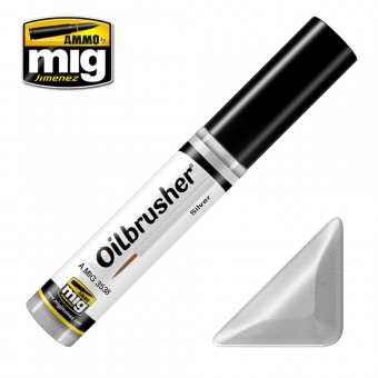 AMMO A.MIG-3538 OILBRUSHER Silver
