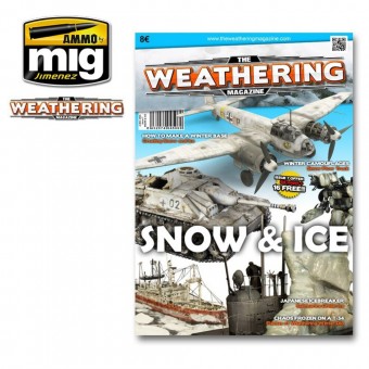 AMMO A.MIG-4506 THE WEATHERING MAGAZINE 7 - Ice & Snow (English)