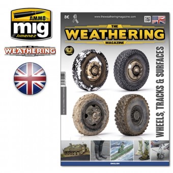 AMMO A.MIG-4524 THE WEATHERING MAGAZINE 25 - Wheels, Tracks & Surfaces (English)