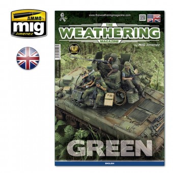 AMMO A.MIG-4528 THE WEATHERING MAGAZINE 29 - Green (English)