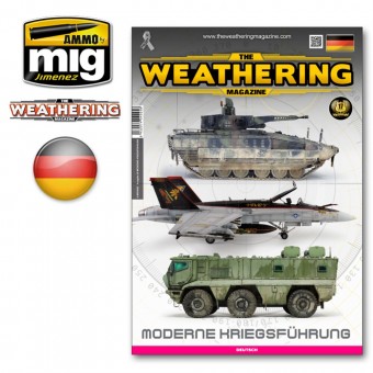 AMMO A.MIG-4925 THE WEATHERING MAGAZINE 26 - Moderne Kriegsfuhrung (Deutsch)