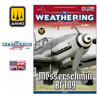 AMMO A.MIG-5224 THE WEATHERING AIRCRAFT 24 - Messerschmitt Bf 109 (English)