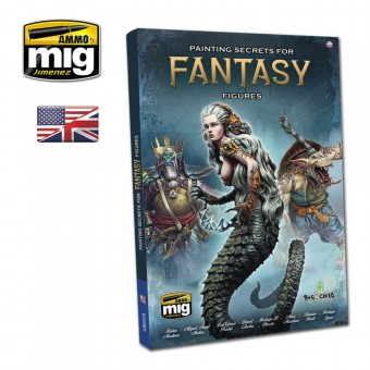 AMMO A.MIG-6125 Painting Secrets for Fantasy Figures (English)