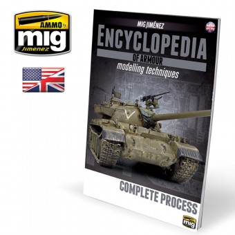 AMMO A.MIG-6155 ENCYCLOPEDIA OF ARMOUR MODELLING TECHNIQUES - Vol. Extra Complete Process (English)