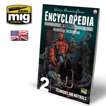 AMMO A.MIG-6222 ENCYCLOPEDIA OF FIGURES MODELLING TECHNIQUES - Vol. 2 Techniques and Materials (English)
