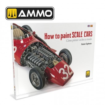 AMMO A.MIG-6298 How to Paint Scale Cars ENGLISH, SPANISH