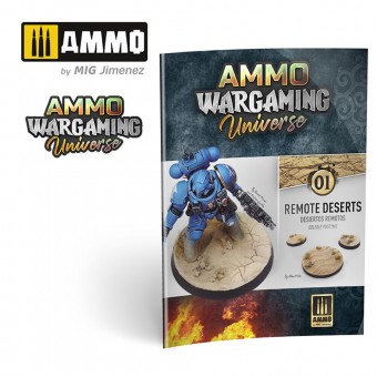 AMMO A.MIG-6920 AMMO WARGAMING UNIVERSE Book 01 - Remote Deserts (English, Castellano, Polski)