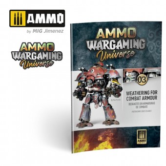 AMMO A.MIG-6922 AMMO WARGAMING UNIVERSE Book 03 - Weathering Combat Armour (English, Castellano, Polski)