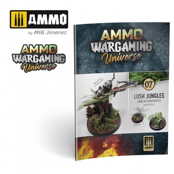 AMMO A.MIG-6926 AMMO WARGAMING UNIVERSE Book 07 - Lush Jungles (English, Castellano, Polski)