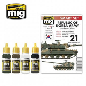 AMMO A.MIG-7173 Republic of Korea Army Modern Colors