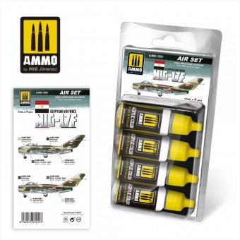 AMMO A.MIG-7255 MIG-17F Egyptian Air Force Set