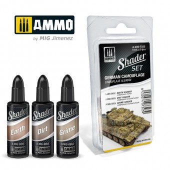 AMMO A.MIG-7323 SHADER Set German Camouflage