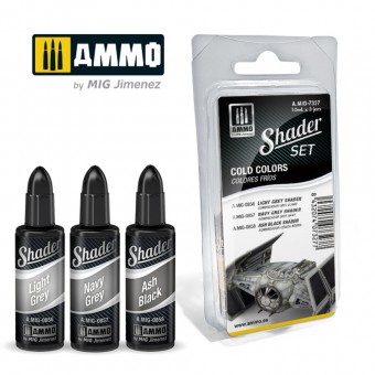 AMMO A.MIG-7327 SHADER Set Cold Colors