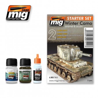 AMMO A.MIG-7411 Winter Camo Starter Set