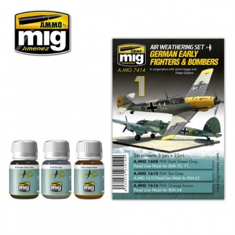 AMMO A.MIG-7414 German Early Fighters & Bombers