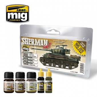 AMMO A.MIG-7427 Fury Sherman Set