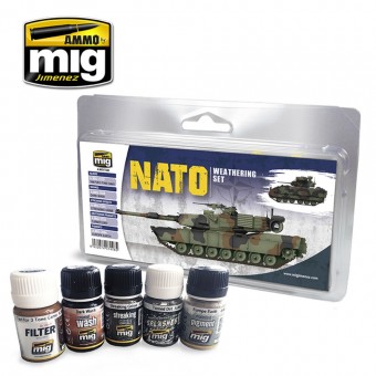 AMMO A.MIG-7446 NATO Weathering Set