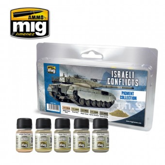 AMMO A.MIG-7454 Israeli Conflicts Pigment Collection