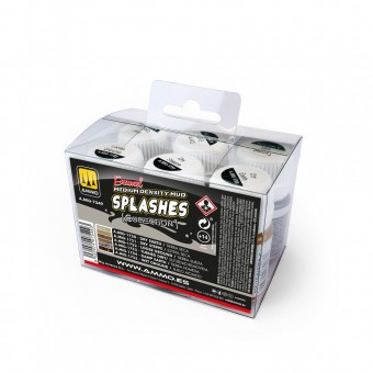 AMMO A.MIG-7549 AMMO Collections: Enamel Splashes & Medium Density Mud Textures