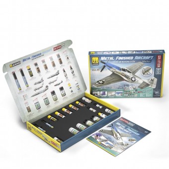AMMO A.MIG-7732 SOLUTION BOX 27 - How to Paint Metal Finished Aircraft